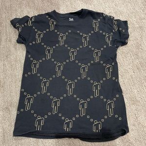 RARE Billie Eilish Black/Gold Blohsh Shirt Women’s Size S